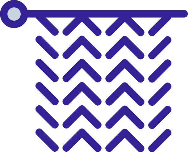 针织图标孤立轮廓符号图片下载