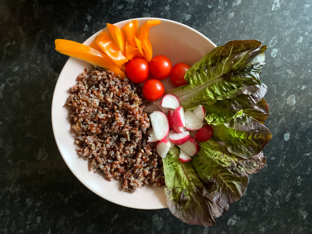 素食和纯素餐盘图片下载