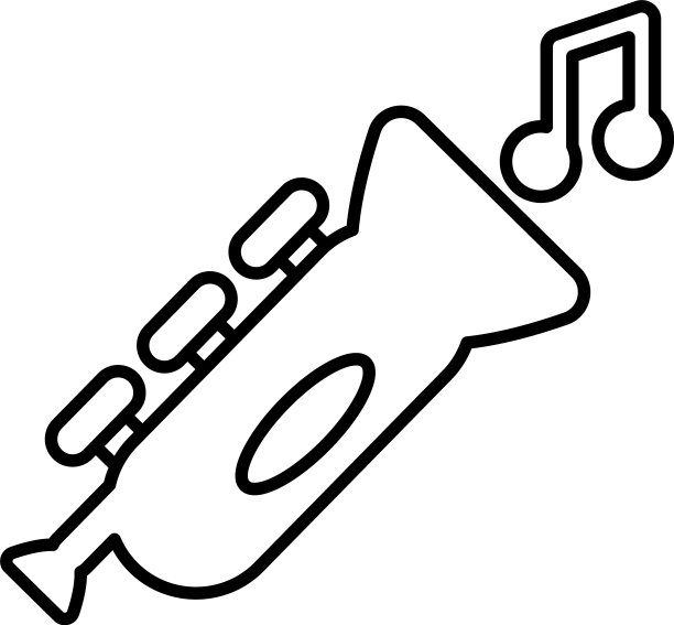 玩具长笛上的白色背景的玩具图片下载