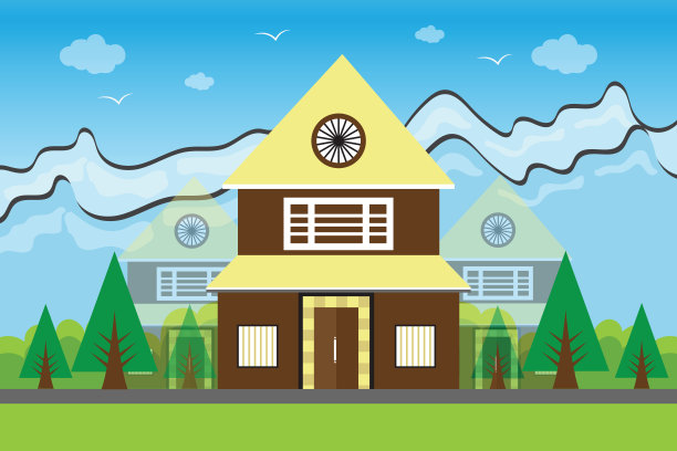 小的郊区社区房屋图片下载