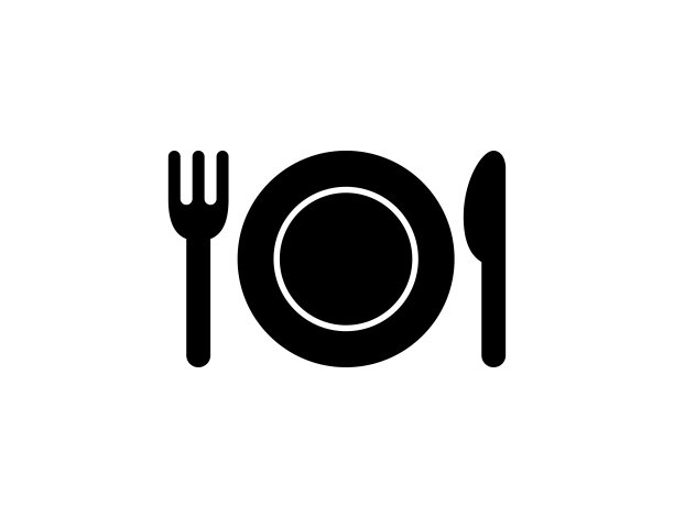 餐具矢量图标。厨房用具平整孤立图片下载