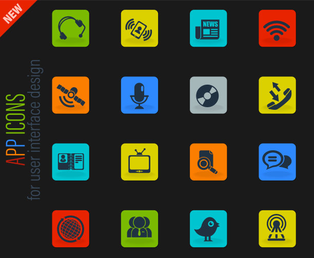 沟通图标集图片下载