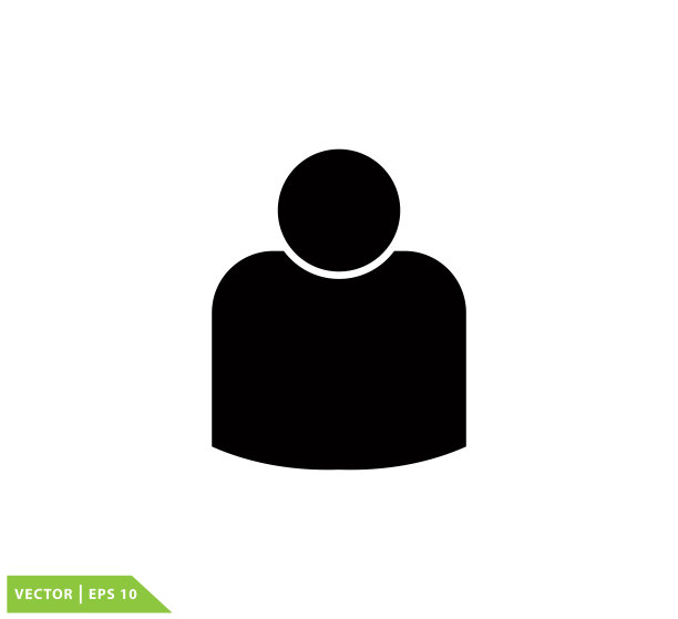 人物图标，会议图标矢量设计标志插图图片下载