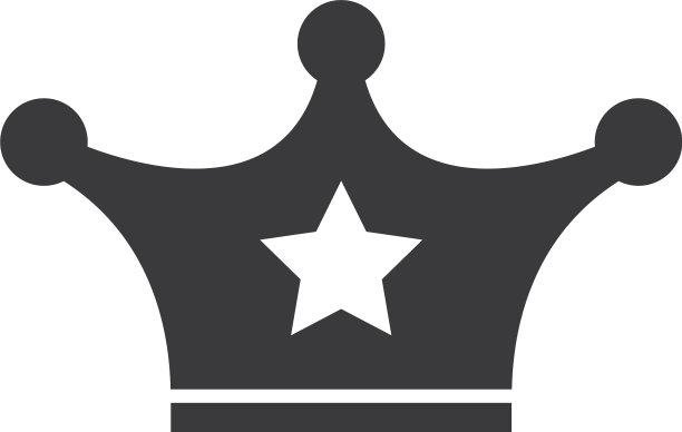 皇家皇冠标志图标图片下载