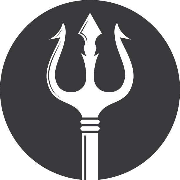 三叉戟标志模板图标图片下载