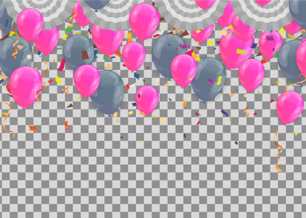 许多五彩缤纷的纸屑飘飘而下图片下载