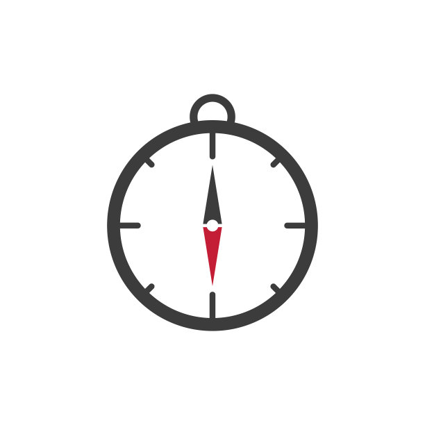 罗盘图标罗盘图标平白色背景图片下载