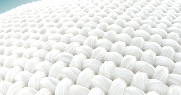 特写织物纤维图片下载