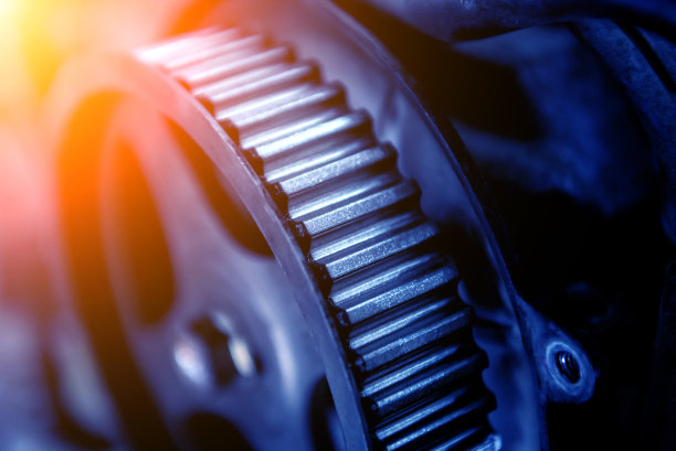 发动机的碎片。汽车的概念。设计背景图片下载