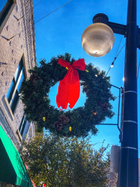 城里的圣诞节图片下载