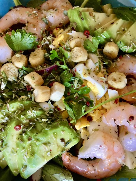 虾沙拉图片下载