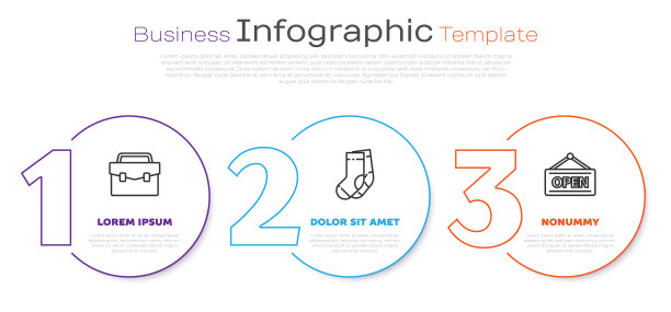 套行公文包袜子和挂签用图片下载