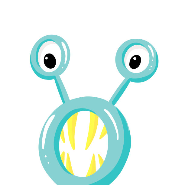 迷你怪物虚构虚构人物卡通集图片下载