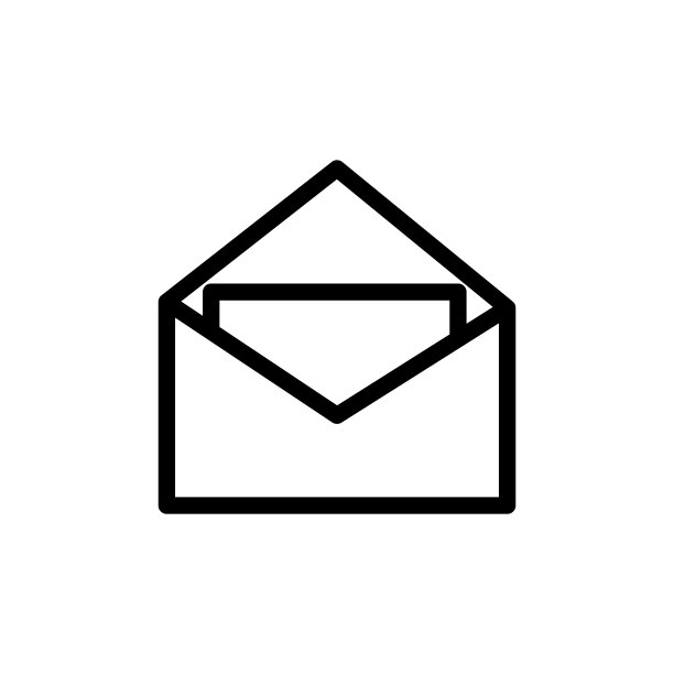 插图矢量图形的信封图标模板图片下载