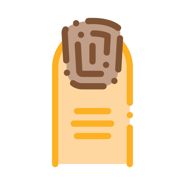 腐烂的指甲图标矢量轮廓插图图片下载