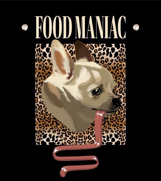 美食狂手绘的图片下载