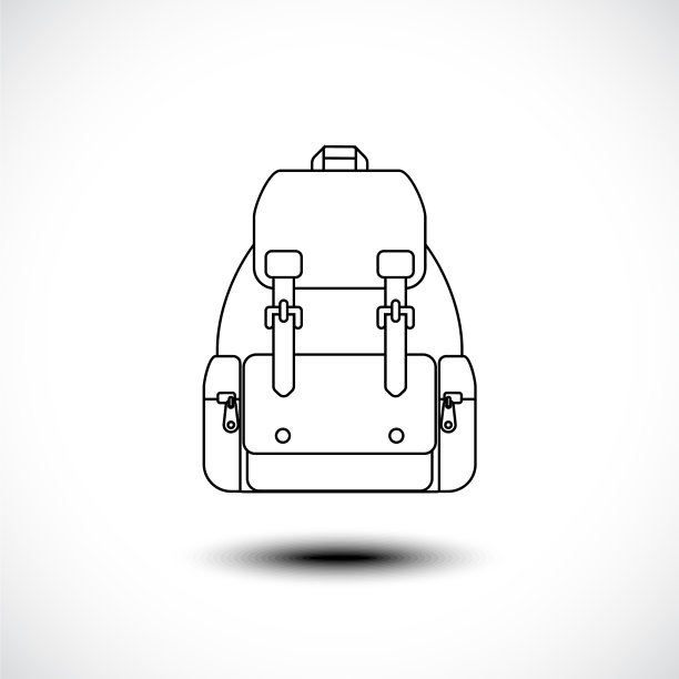 书包线图标图片下载