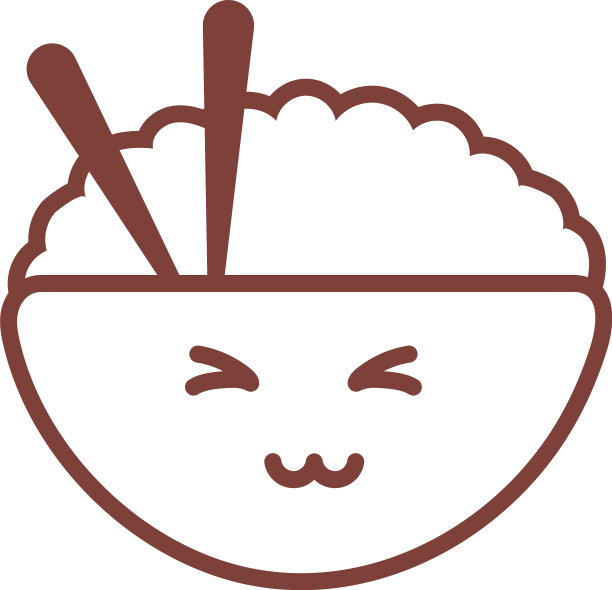 美味的东方美食系列风格图标图片下载