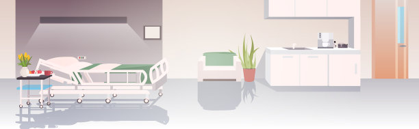 现代临床强化治疗室空无图片下载