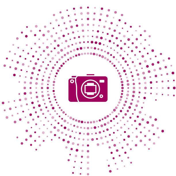 紫色无反光镜相机图标孤立在白色图片下载