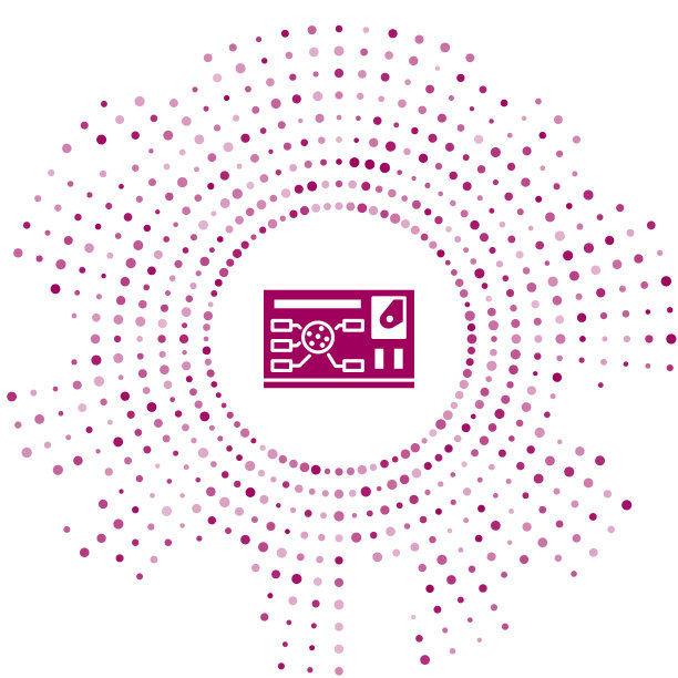 紫色未来hud界面图标隔离图片下载