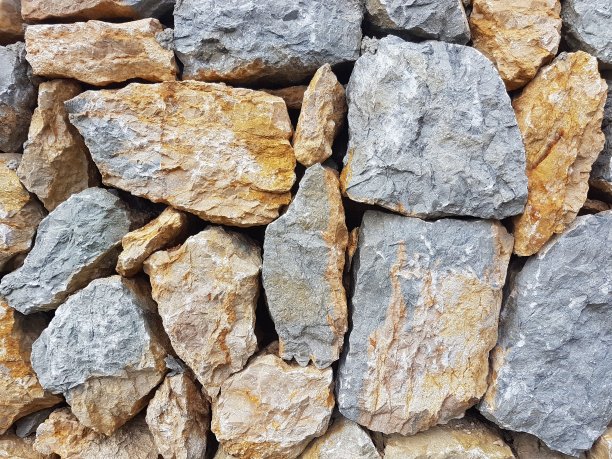 天然石灰石墙体纹理图片下载