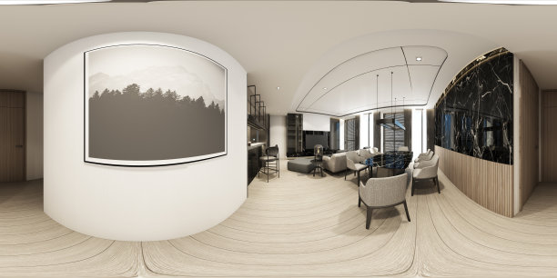 全球形360度全景3d渲染图片下载