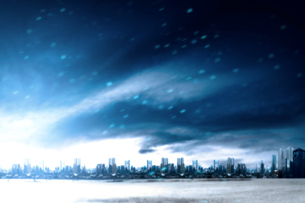 城市里的现代建筑和摩天大楼图片下载