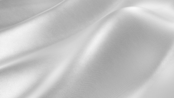 银色丝绸织物抽象背景图片下载
