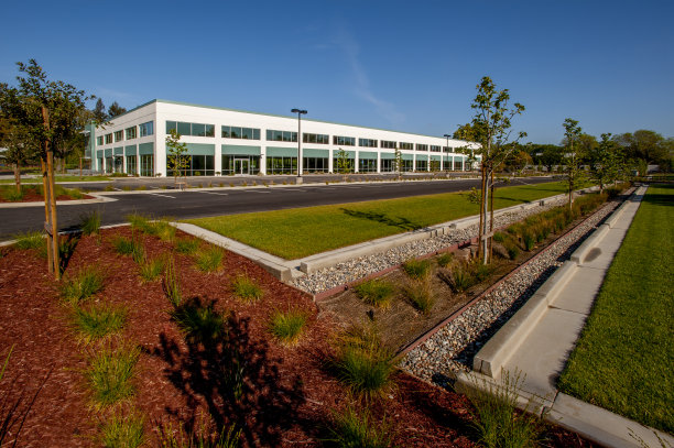 城市建筑与道路图片下载