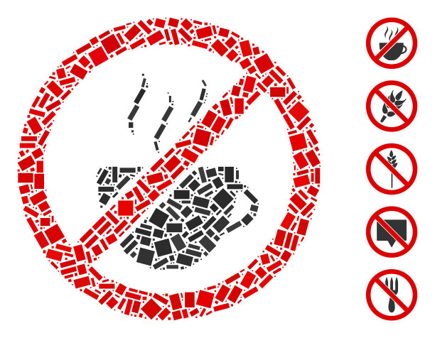 斑点马赛克禁忌咖啡图片下载