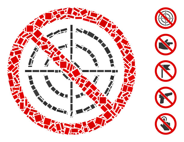 星点镶嵌无目标图片下载