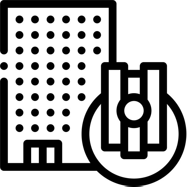 控制杆轮廓图标图片下载