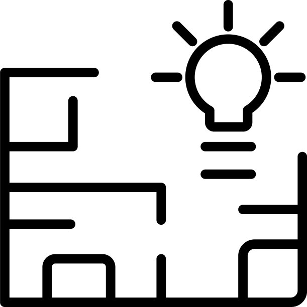 灯光工程图标符号设计图片下载