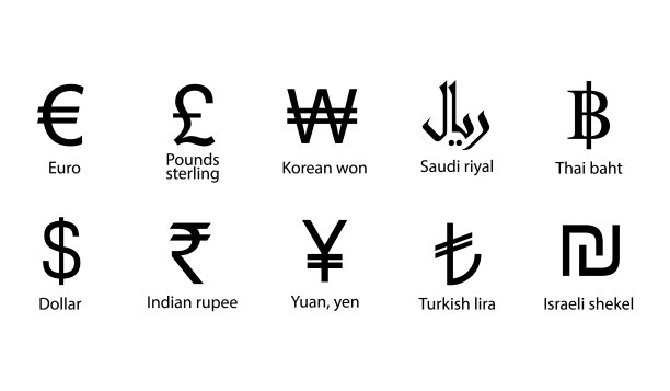 货币图标设置为平图片下载