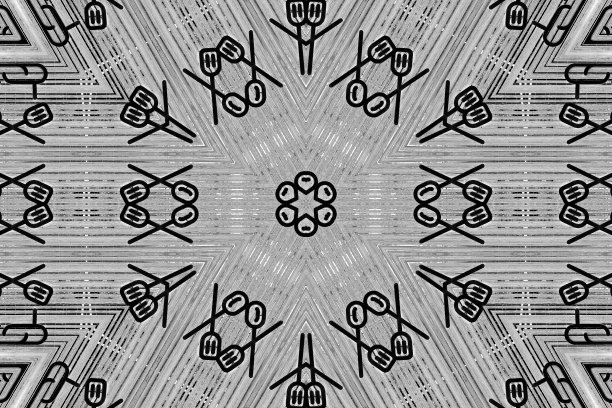 炊具图案背景图片下载