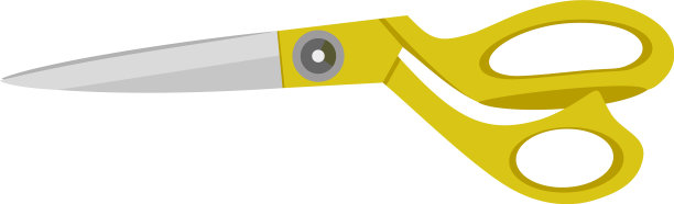 缝纫用剪刀-隔离上图片下载