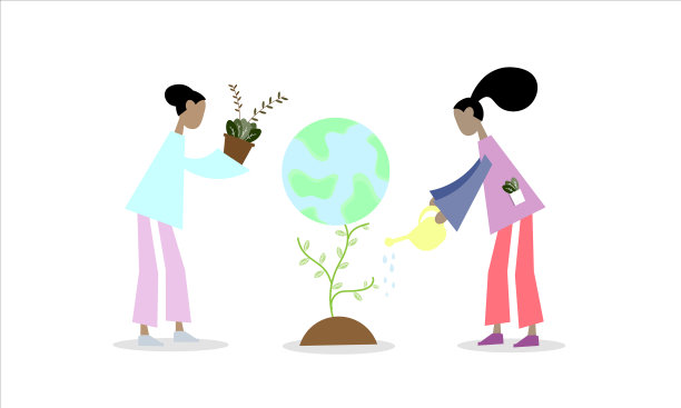 用种植植物来节约土地图片下载