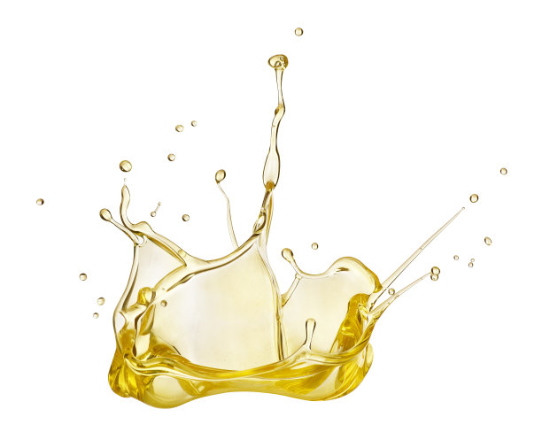 白色背景上的油渍图片下载