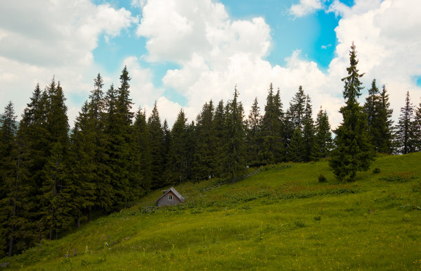 喀尔巴阡山脉的风景图片下载