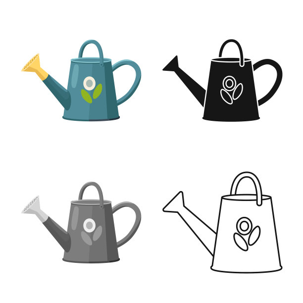 设计可以和浇水标志图形的图片下载