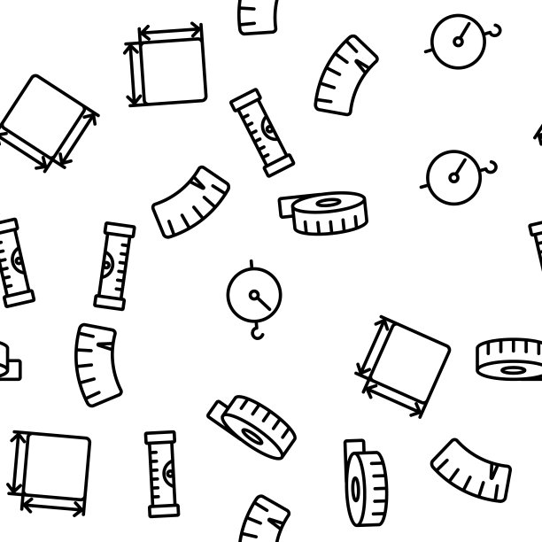 测量设备矢量无缝模式图片下载