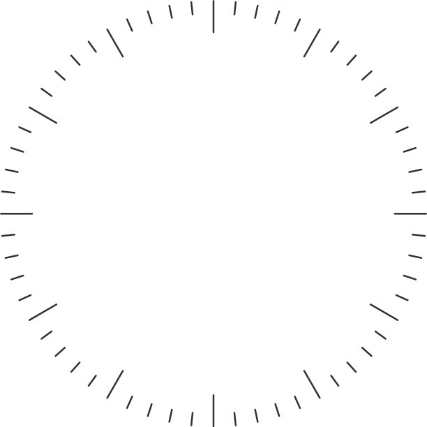 空白时钟面或计时器库存隔离在白色上图片下载