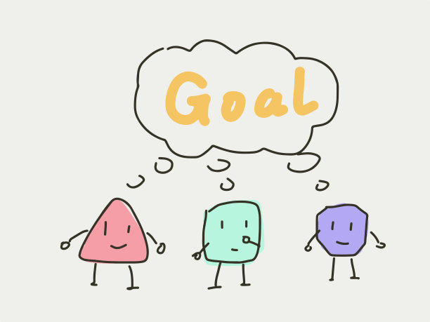 一组卡通人物思考同样的事情，设定目标图片下载