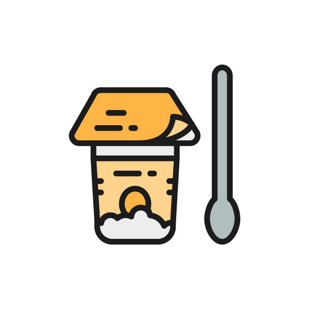 铝箔盒装酸奶干酪在罐子图片下载