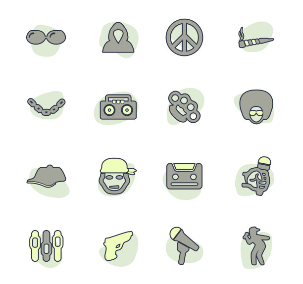 说唱嘻哈音乐偶像集图片下载