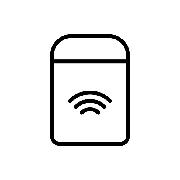 无线充电的情况。线性图标图片下载