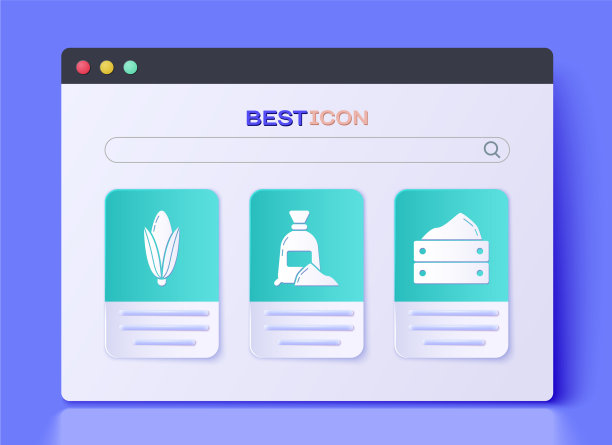 装袋面粉、玉米和装收获的木盒图片下载