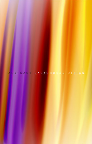 抽象背景-流体颜色梯度波图片下载