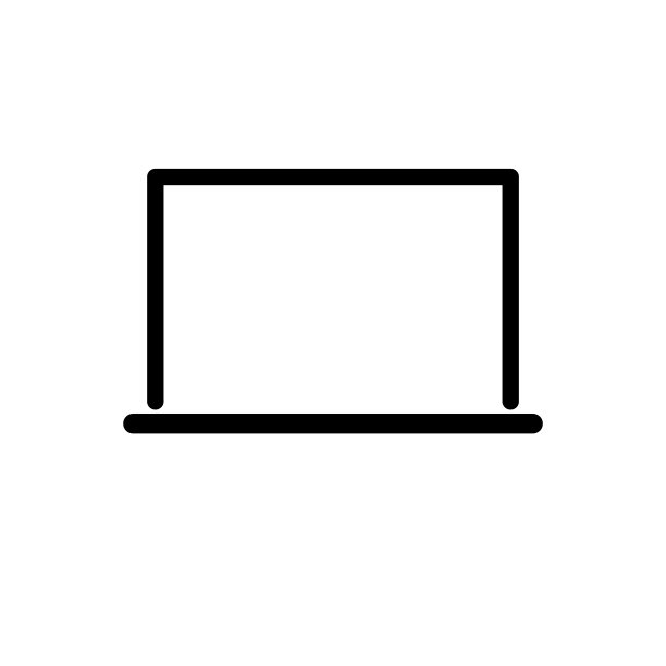 插图向量图形的笔记本电脑图标模板图片下载